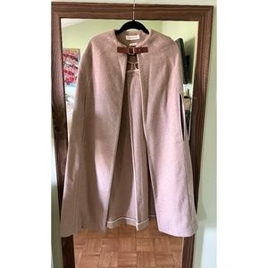 Sands & Hall Cashmere Cape/Poncho with Arm Sleeves